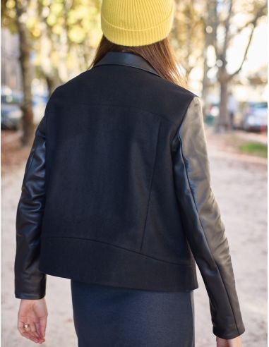 Modello di giacca stile perfecto Electra - Atelier Scämmit