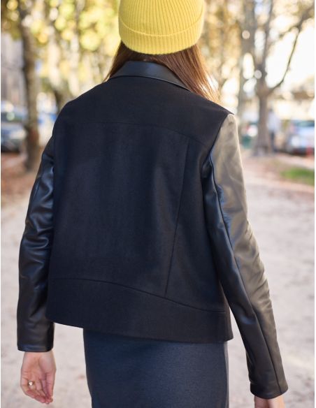 Modello di giacca stile perfecto Electra - Atelier Scämmit