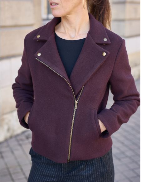 Modello di giacca stile perfecto Electra - Atelier Scämmit