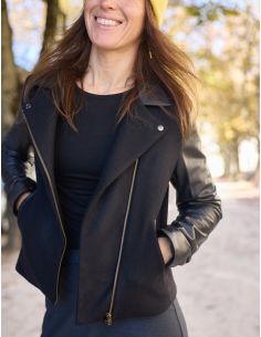 Modello di giacca stile perfecto Electra - Atelier Scämmit