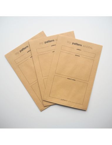 Buste per conservare i modelli di cucito – set di 10