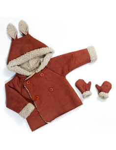 Modello di gilet, giacca, accappatoio e impermeabile Grand Ourse - Ikatee