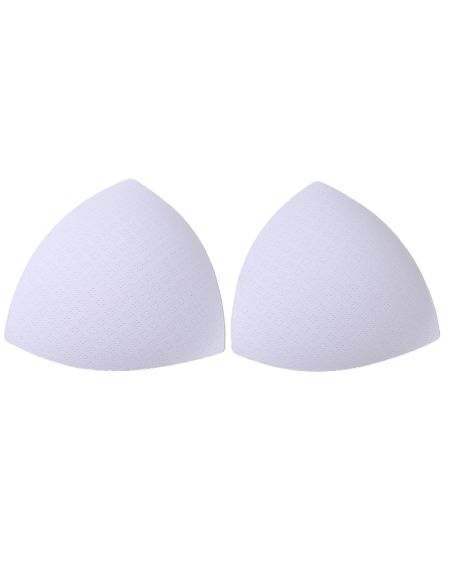 Coppe triangolari reggiseno bianche