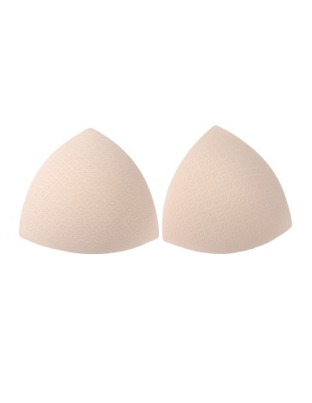 Coppe triangolari reggiseno beige