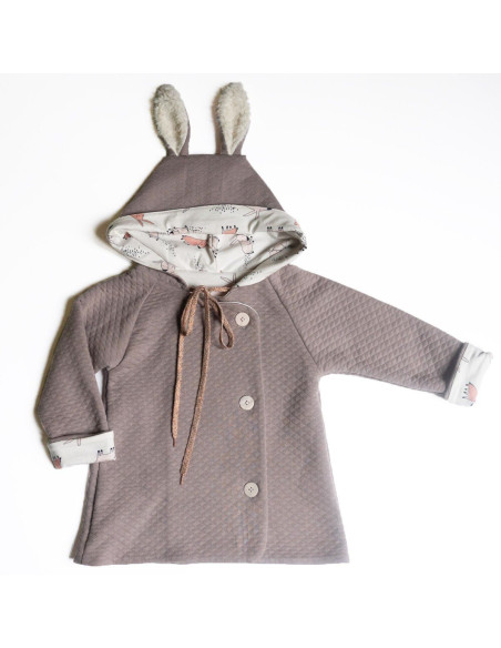 Modello di gilet, giacca, accappatoio e impermeabile Grand Ourse - Ikatee