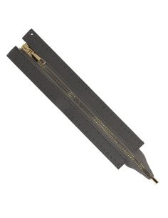 Chiusura lampo speciale per borsa in similpelle 30 cm - Grigio scuro