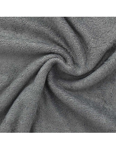 Tessuto spugna viscosa - Grigio