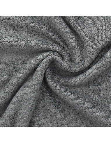 Tessuto spugna viscosa - Grigio