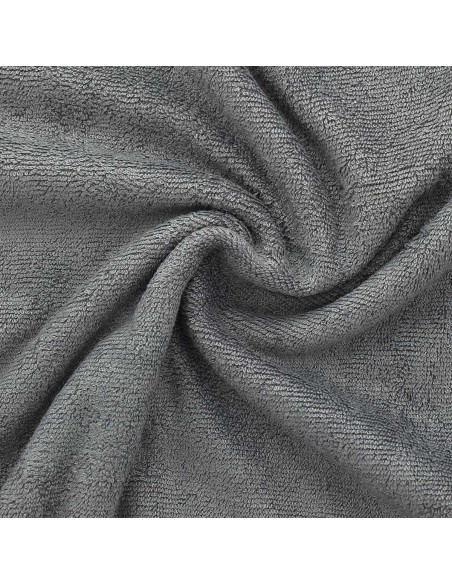 Tessuto spugna viscosa - Grigio