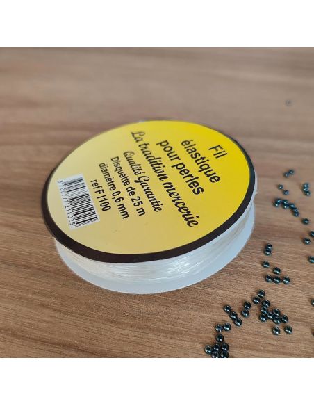Filo elastico per perline - Trasparente