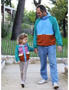 Modello di felpa e giacca outdoor per bambini e adulti - Marmaï Patterns