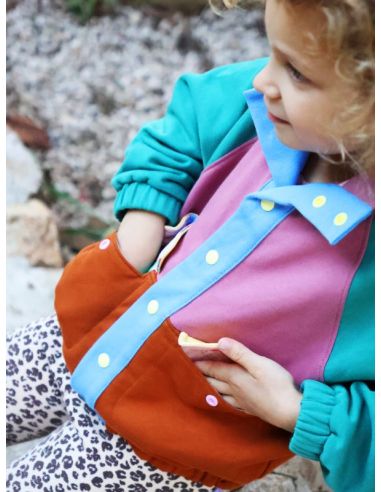 Modello di felpa e giacca outdoor per bambini e adulti - Marmaï Patterns