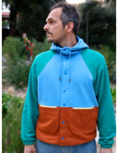 Modello di felpa e giacca outdoor per bambini e adulti - Marmaï Patterns