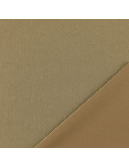 Tessuto Scuba effetto pesca - Beige