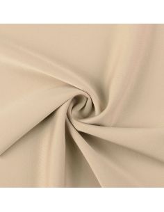 Tessuto Scuba effetto pesca - Beige