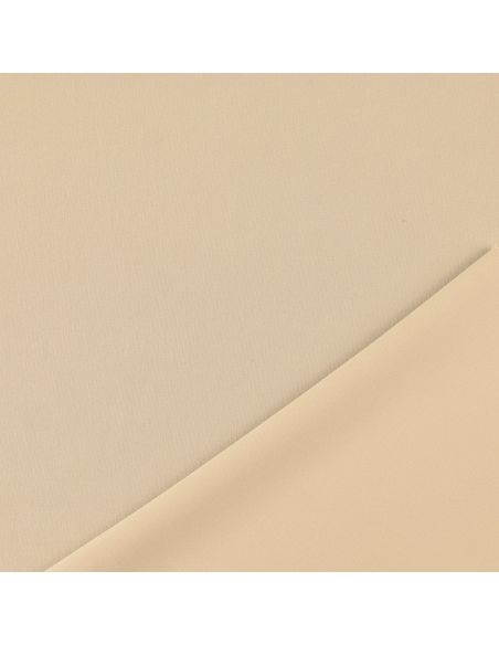Tessuto Scuba effetto pesca - Beige