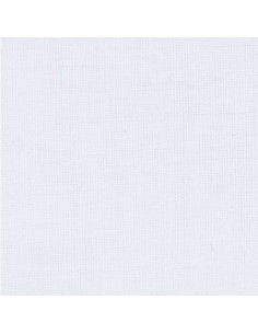 Tela batista di cotone bianco