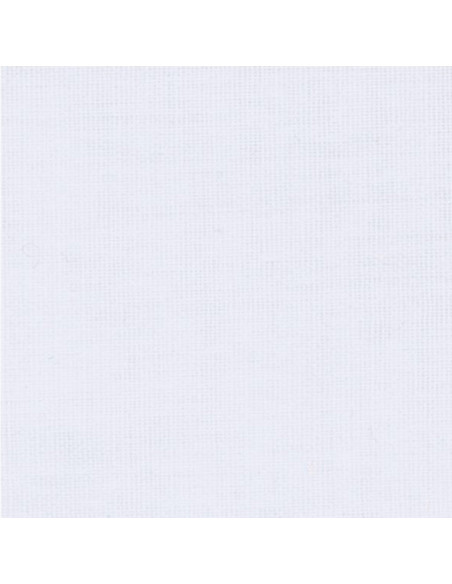Tela batista di cotone bianco