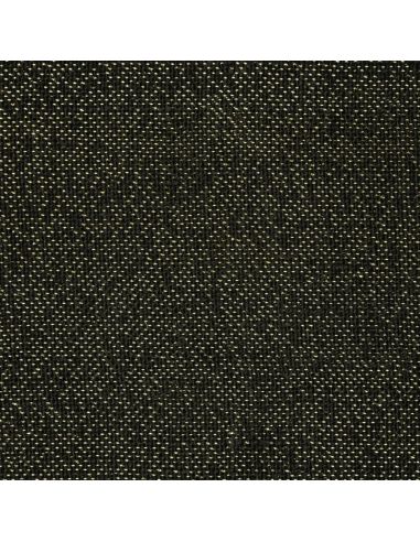 Tela di juta lurex - Nero