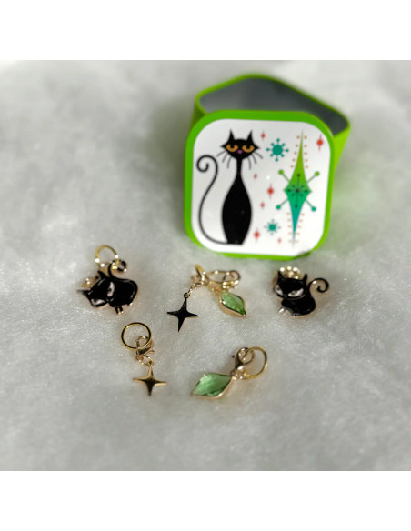Set di 12 anelli marcapunti - Kitty Kitty