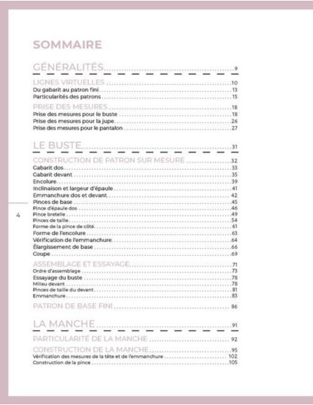 Libro i modelli di base su misura